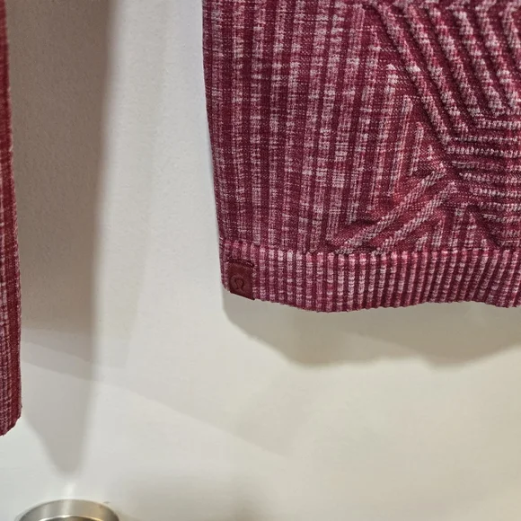 Lululemon Rest Less Pullover in Heathered Berry Rumble - Picture 4 of 4